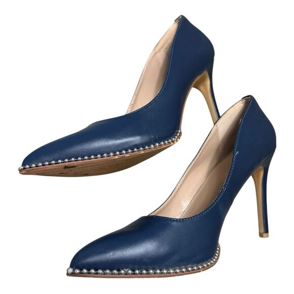 BCBGeneration Holli Pointed Toe Pump Blue size 9.5 - Picture 1 of 10